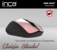 INCA IWM-396ST 1600 DPI SESSİZ ROSE GOLD WIRELESS MOUSE